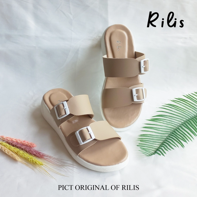 Product image Rilis - Sandal Wanita Jenie Casual (Rilis 30) 38 Biskuit