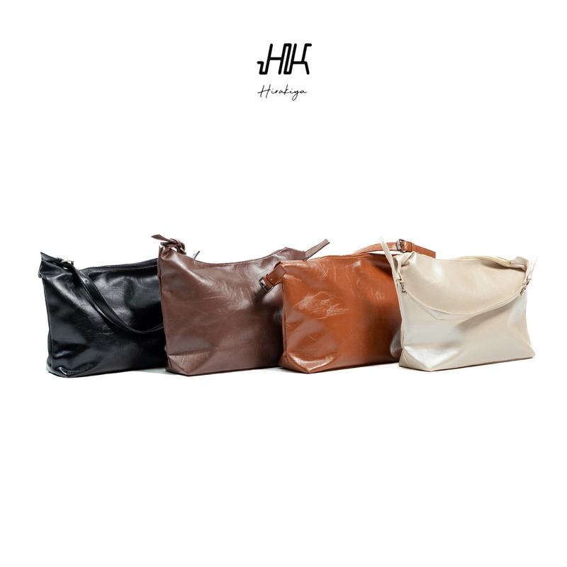 Product image Hirakiya id - Kifa Korean Tote Bag Yuko Synthetic Leather Premium 39x10x27 cm 39x10x27 cm Ivory