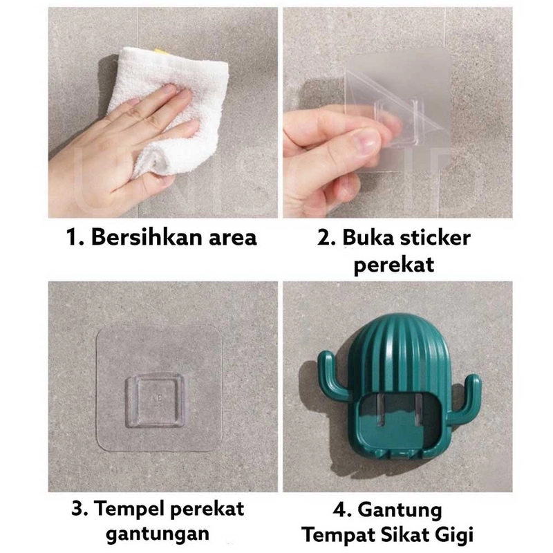 Product image Moveonesia - Gantungan Sikat Gigi Kaktus GANTUNGAN KAKTUS RANDOM