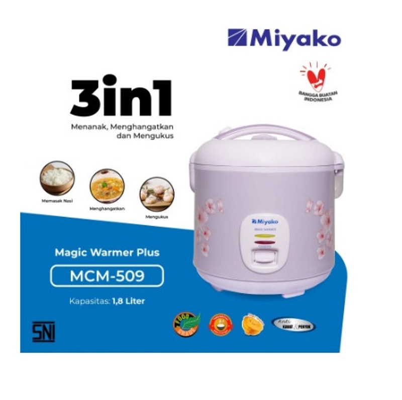 Product image UTAMAMEGA - Miyako Rice Cooker Magic Com MCM 509 Type MCM-509