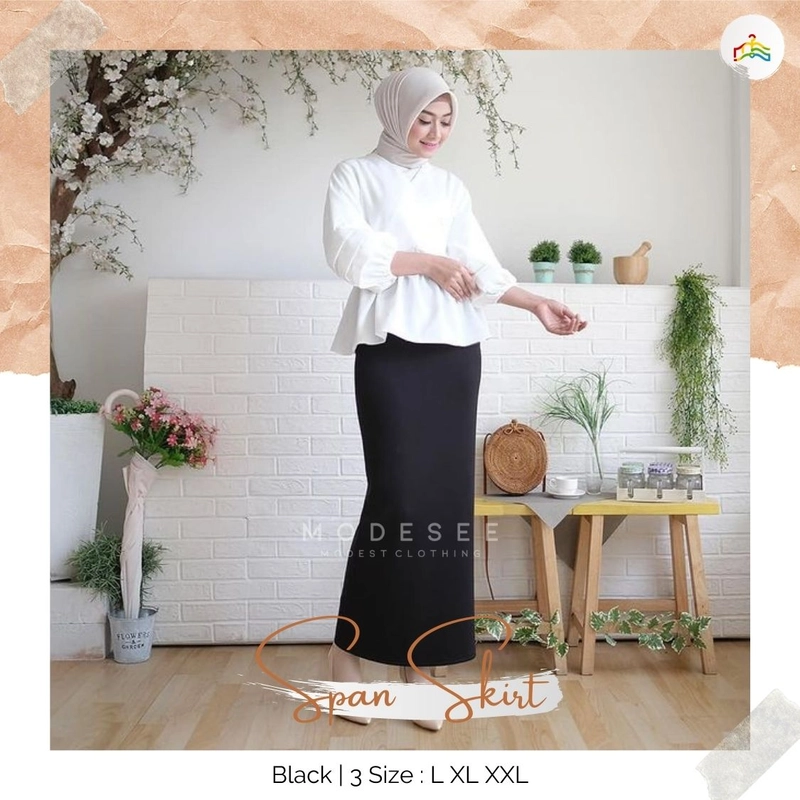 Product image Modesee - Span Skirt L Black
