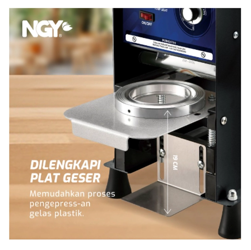 Product image UTAMAMEGA - Cup Sealer Mesin Penyegel Gelas Plastik Nagoya NGY-39CS Type NGY-39CS