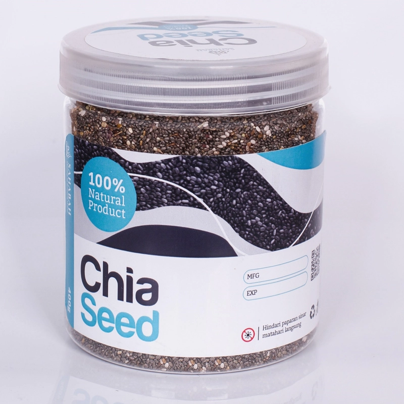 Product image Chiaseed Sahabah - Chia Seeds - Chiaseed Organik - Biji Selasih 150g Hitam