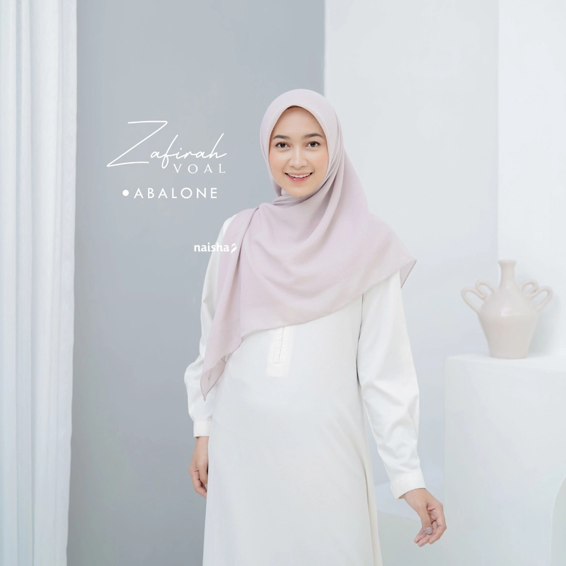 Product image Zafirah Voal 125x125cm abalone