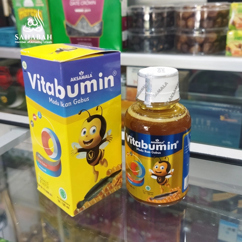 Product image Sahabah Store - Vitabumin - Madu Anak - Madu Ikan Gabus 130 ml Alami