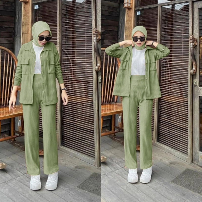 Product image astro - setelan wanita nabioz realpict L fit to XL wardah