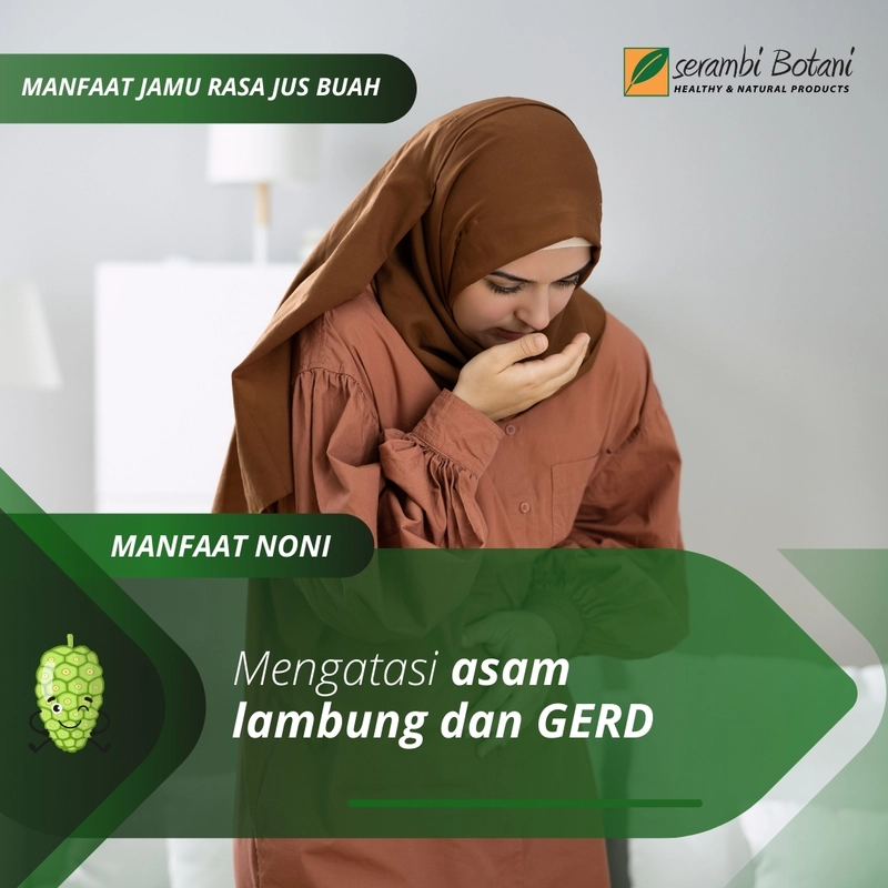 Product image SERAMBI BOTANI - Sari Jus Buah Mengkudu Noni - Menyembuhkan Gerd Pencernaan dan Insomnia 1000ml Noni