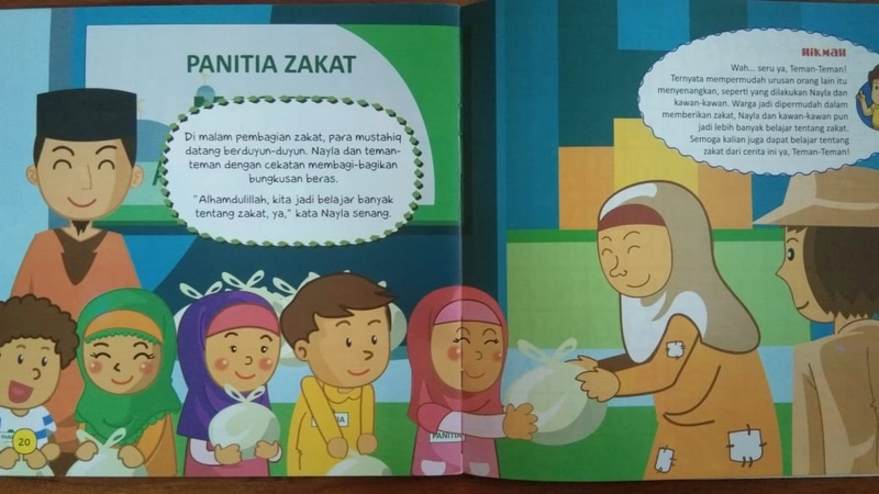 Product image Fiqh For Kids 6 : Zakat - Saatnya Berbagi 20 x 21 SC