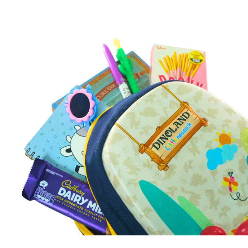Product image LITTLE NEOSACK - Little Neosack - Tas Ransel mini anak - DINO LAND LA95003 350 NAVY