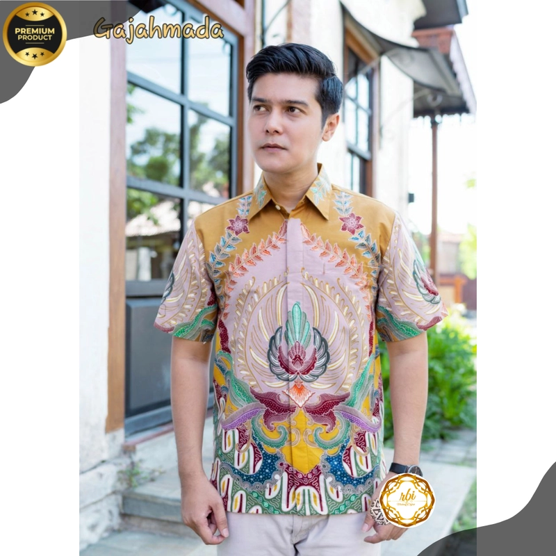 Product image Batik Tulis Gadjahmada Vol 2 Berlapis Trikot Premium S Gajahmada Vol 2