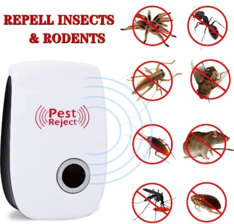 Product image Alcante - Pest Reject Alat Pengusir Serangga Tikus Nyamuk Ultrasonik Alat Pembasmi Serangga Elektrik 200gr random