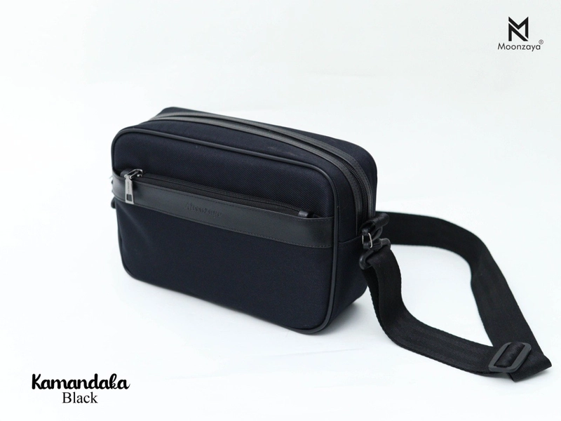 Product image Moonzaya - KAMANDAKA BAG BY MOONZAYA TAS PRIA KEKINIAN KAMANDAKA BLACK