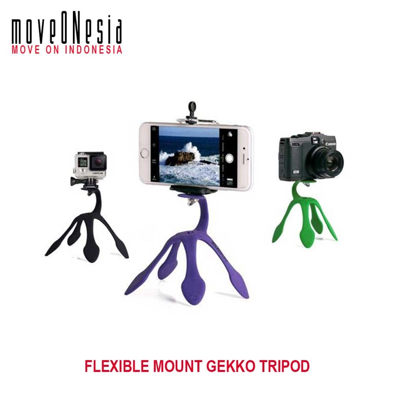 Product image Moveonesia - Gekko Tripod GEKKO TRIPOD RANDOM