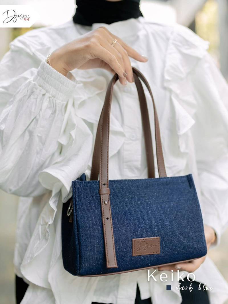 Product image Fashopid - DJISOO TAS SELEMPANG WANITA KEIKO BAG ALL DARK BLUE