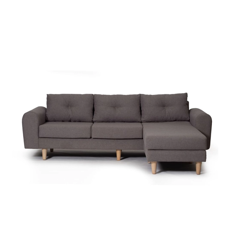 Product image Harmony Living - Sofa L Selvia 240 cm Abu-abu