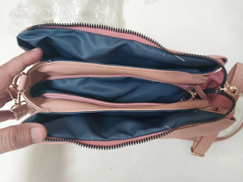 Product image CBL - DAVINA Slingbag - Tas Selempang Wanita Slingbag DAVINA Bahan Nilon Cocoly Waterproof Antiair Tas Wan Medium Pink_Salem