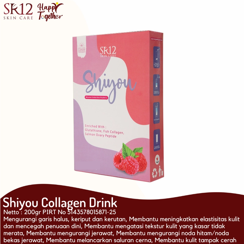 Product image SR12 Shiyou Collagen Drink Mencerahkan Kulit Dari Dalam 100gr Shiyou