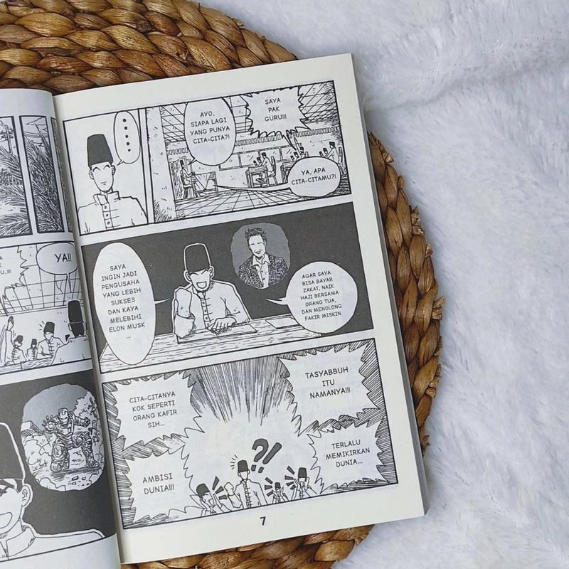 Product image Pustaka Arafah - Komik Hadits Arbain Annawawi Jilid 1 SC Soft Cover