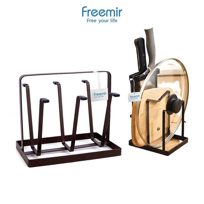 Product image Freemir - [Paket Bundling 4 Pcs] Iron Drain Cup Holder ICHF-7401 14.5 x 12 x 21.8 cm Random