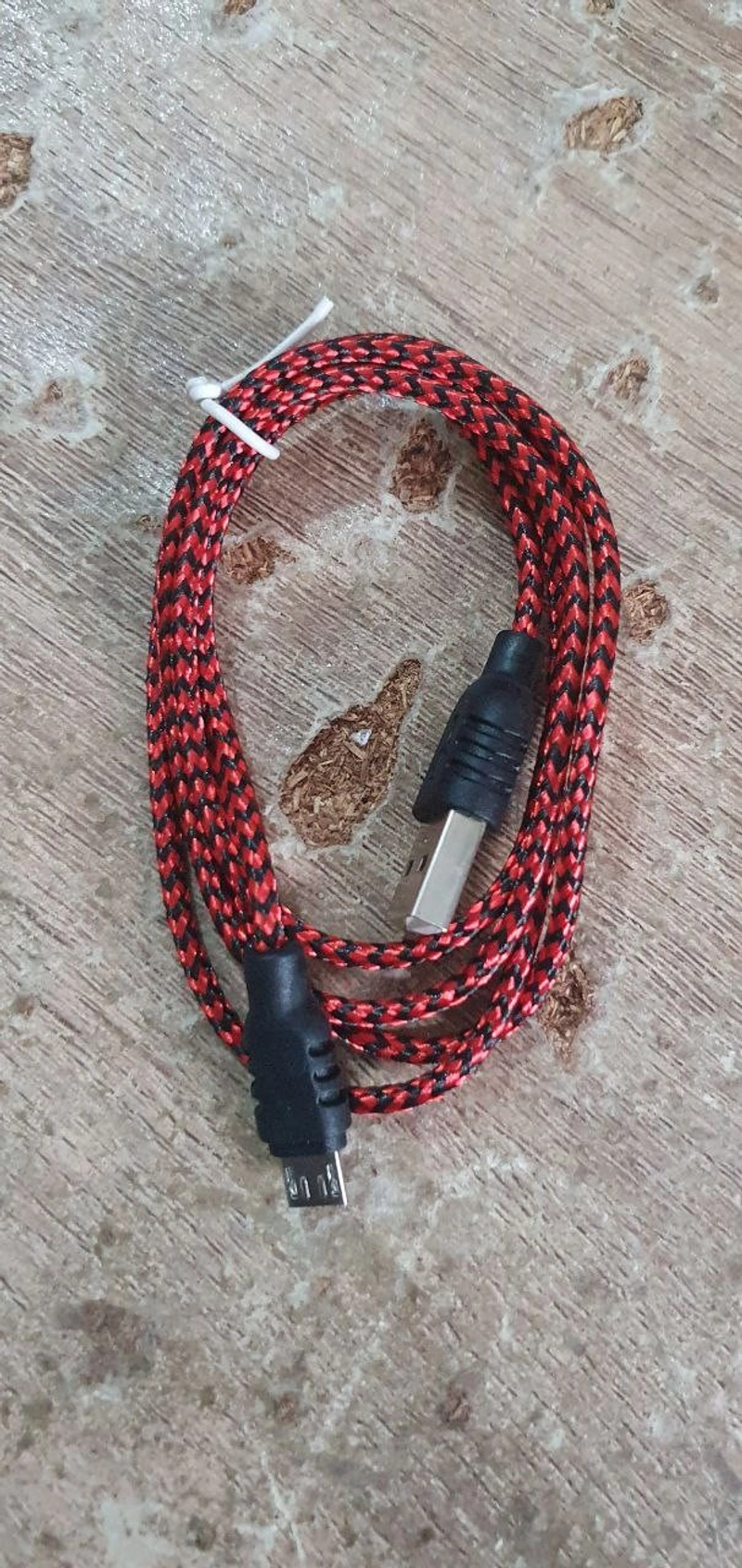 Product image V Lights - Fashion Cable Micro USB Android Kabel data Charger motif A388 MERAH