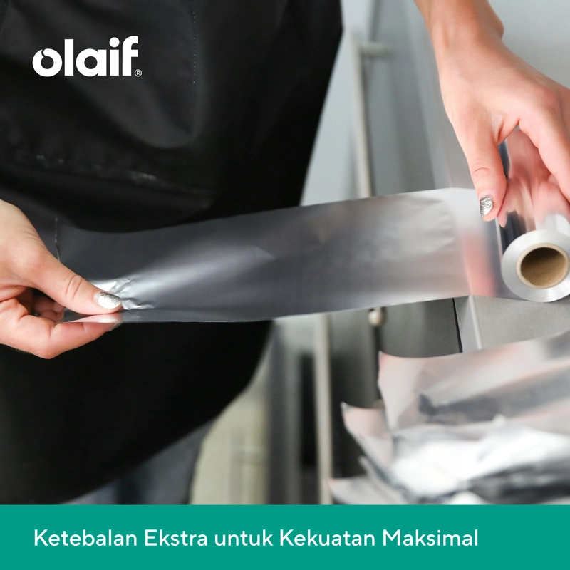 Product image Olaif Durable Aluminium Foil (30cm x 8m x 12 mic) - Kertas Panggang Aluminum Foil Kemasan Box