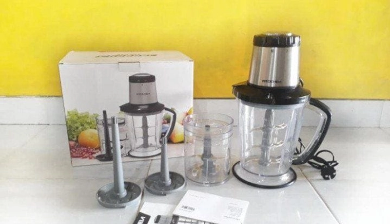Product image Rizki Electronics - MITOCHIBA FOOD CHOPPER CH200 2L hitam
