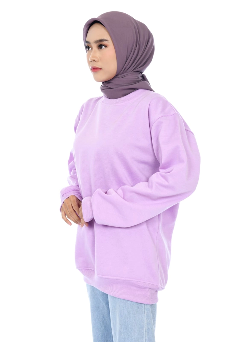 Product image Sweater Crewneck Polos Unisex A279 M Lilac