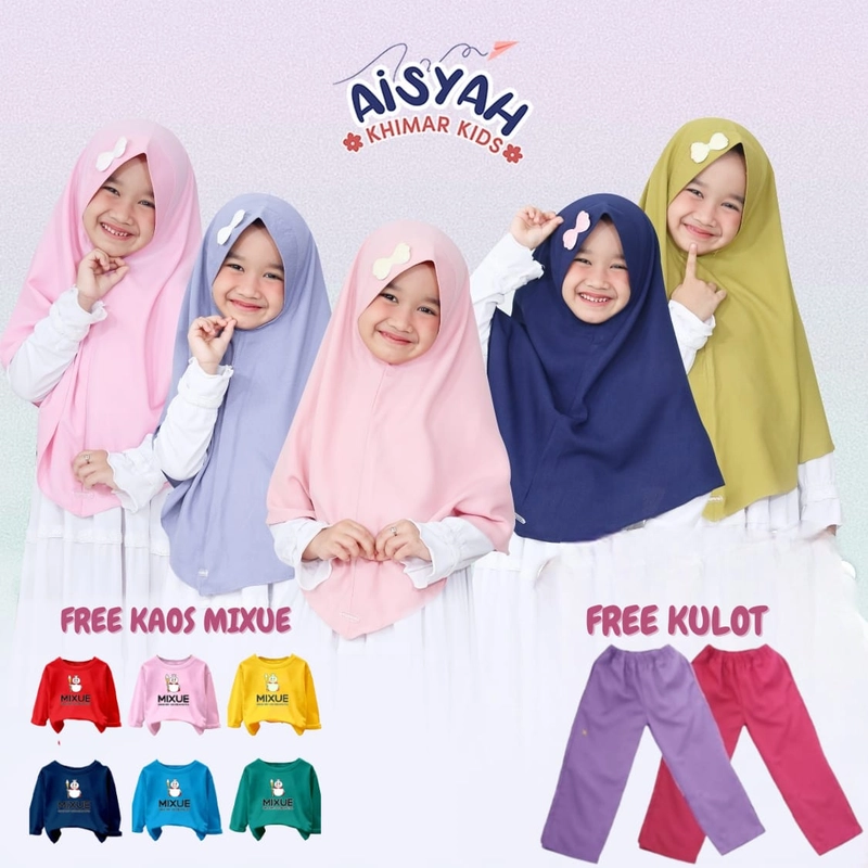 Product image Nomine - Hijab Anak - Hijab Aisyah M Olive