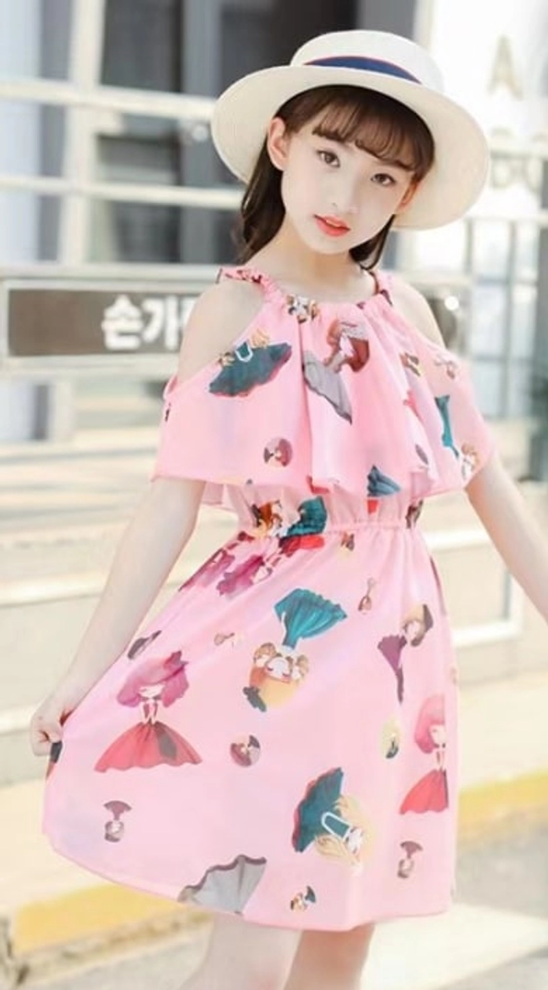 Product image JZ - Dress Anak Princess 110 Pink