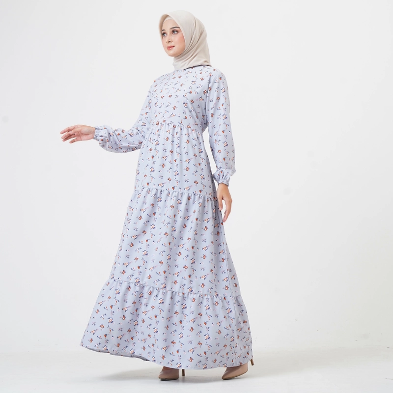 Product image Lusianasae - Lusianasae - Kalalili Dress warna Purple bahan crinkle seven Busui friendly M PURPLE