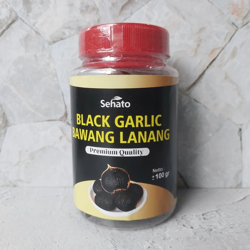 Product image Black Garlic Bawang Lanang - Bawang Tunggal Premium Quality Sehato 100 gr