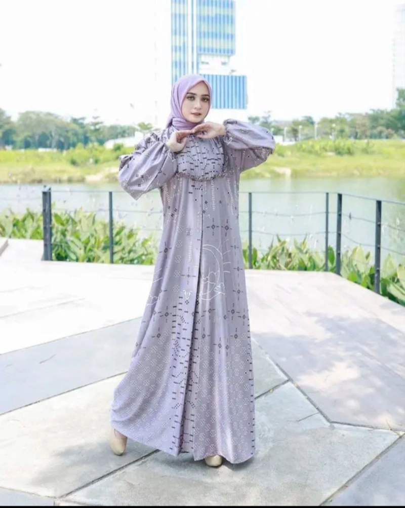 Product image Rambe Batik Indonesia - Gamis Zulina Premium Allsize Coksu