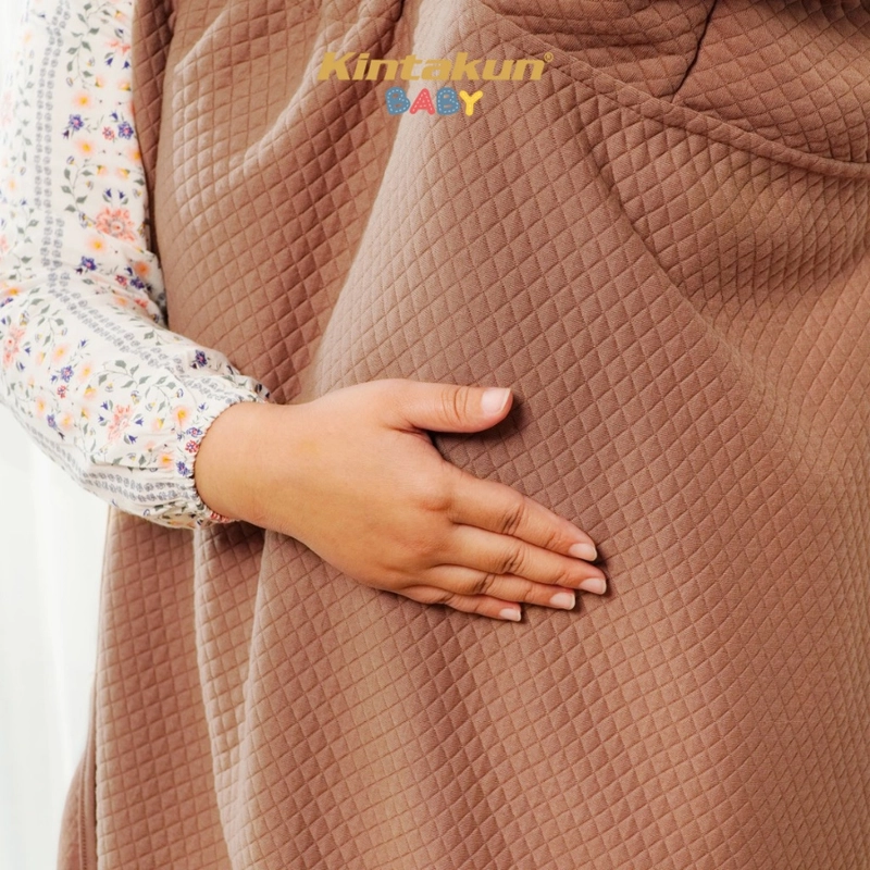 Product image KINTAKUN BABY On The Go Blanket Selimut Bayi Multifungsi Lembut 90x80 90 x 80 Griffin Grey