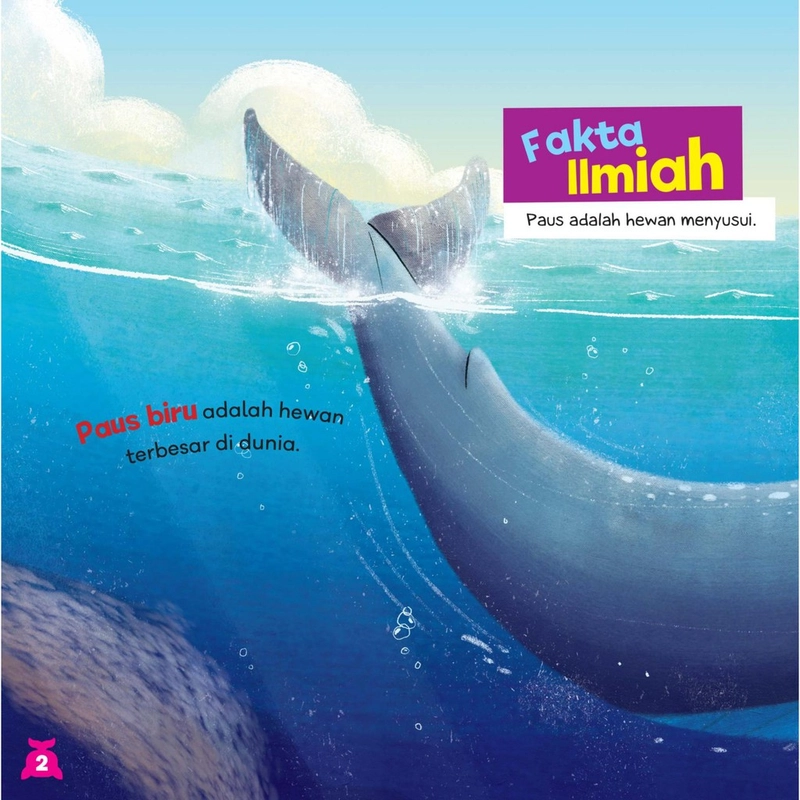 Product image Gema Insani - Seri Hewan Laut Byur Byur Paus Mencebur 23 x 22 SC