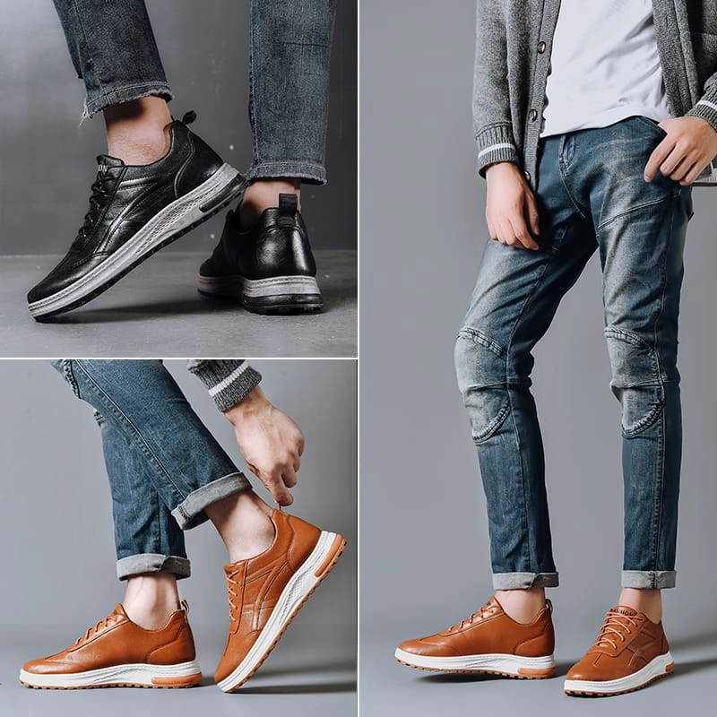 Product image Sepatu Kerja dan Gaya - SP Leather 001 39 Coklat