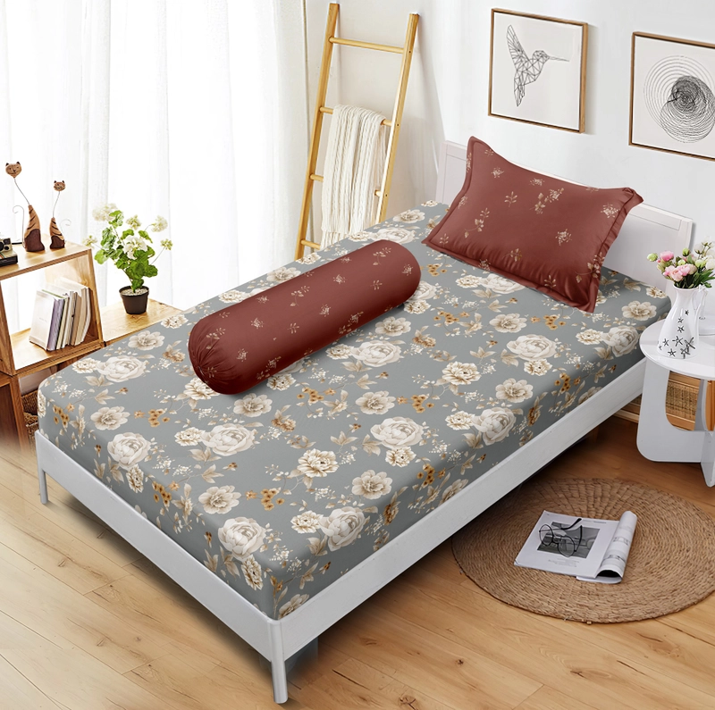 Product image LADY ROSE OFFICIAL - Vallery Quincy Bed Cover Grisella 120x200x30 Single 120