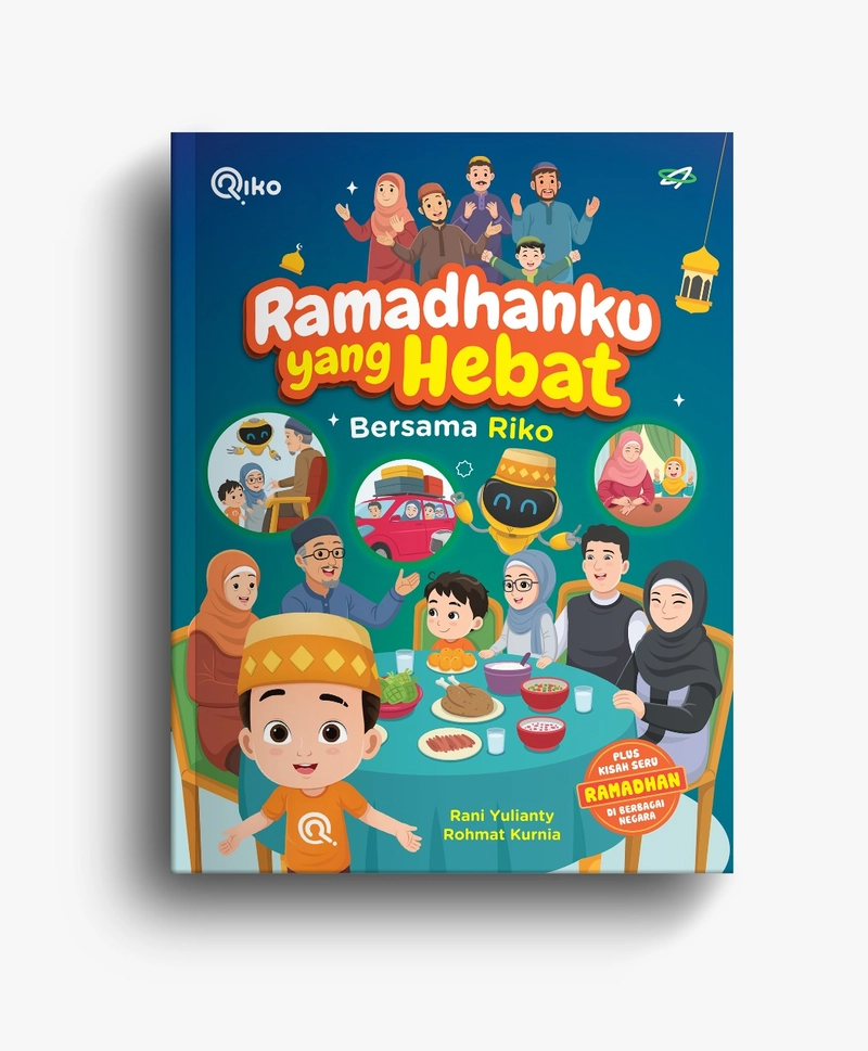 Product image Sygma Kaya Imaji - Ramadhanku Yang Hebat Bersama Riko 19 x 25 Biru