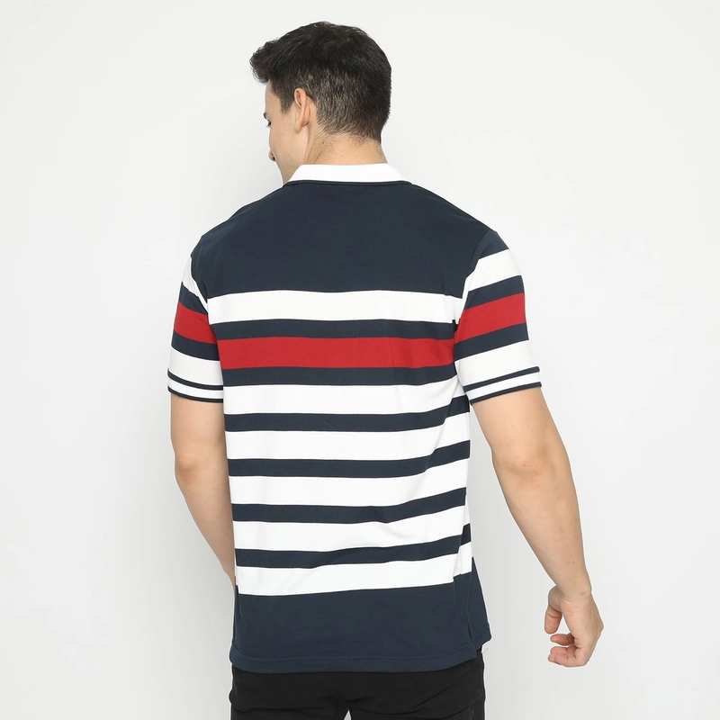 Product image MATSUDA APPAREL - MATSUDA Kaos Polo Shirt Pria Kerah Iwade M (LD 104 CM) NAVY