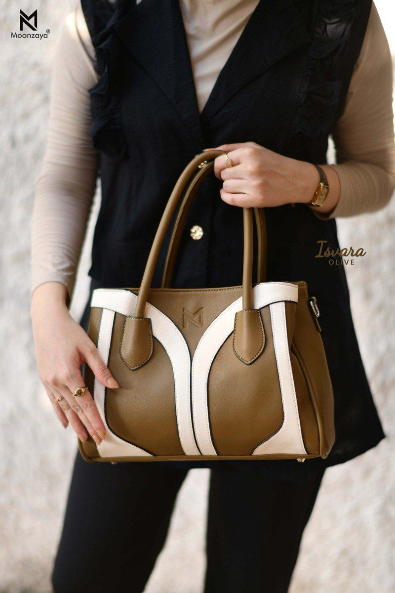 Product image Moonzaya - ISVARA BAG BY MOONZAYA TAS TENTENG WANITA TAS SELEMPANG WANITA ISVARA OLIVE