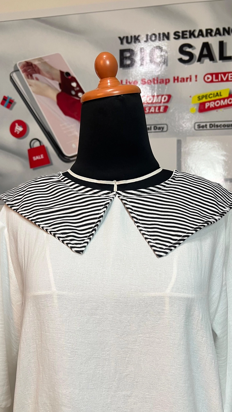 Product image Sseolshop - Diana Baju Atasan Wanita Terbaru M BW