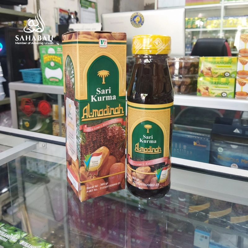 Product image Sahabah Store - Sari Kurma Al Madinah - Sari Kurma - Sari Buah Kurma - Ekstrak Kurma 365 gr Manis
