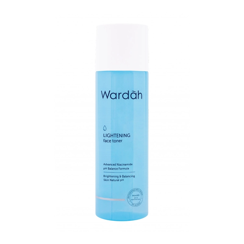 Product image Toko Halal Cosmetic - Toner Wardah 125 g biru/wangi