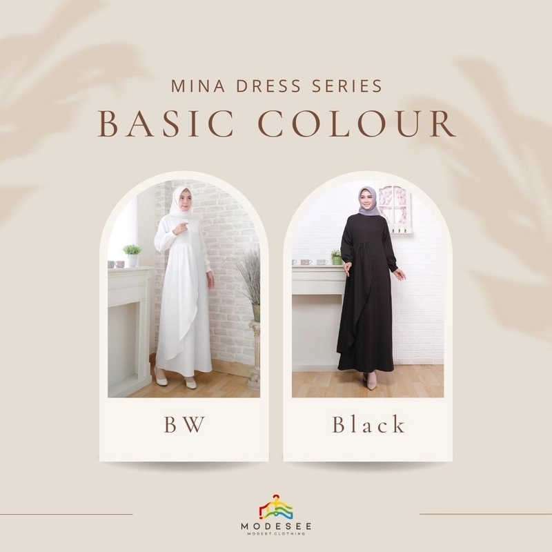 Product image Modesee - Mina Basic Plus Size 1X Black