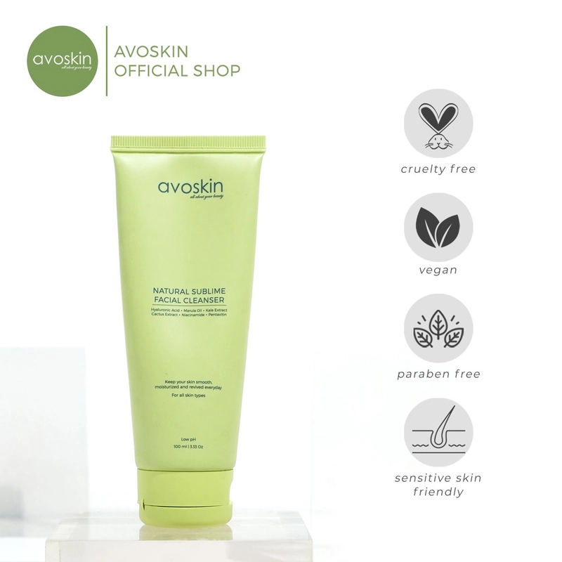 Product image AVOSKIN OFFICIAL - Natural Sublime Facial Cleanser 100 ml Facial Cleanser