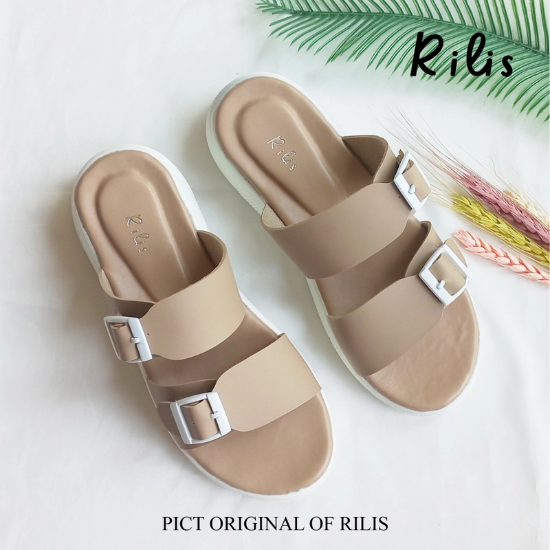 Product image Rilis - Sandal Wanita Jenie Casual (Rilis 30) 38 Biskuit