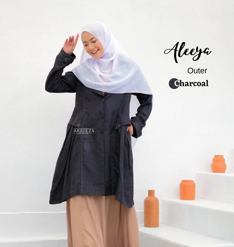 Product image Arrikza - Outer Aleeya by Arrikza Charcoal S Charcoal