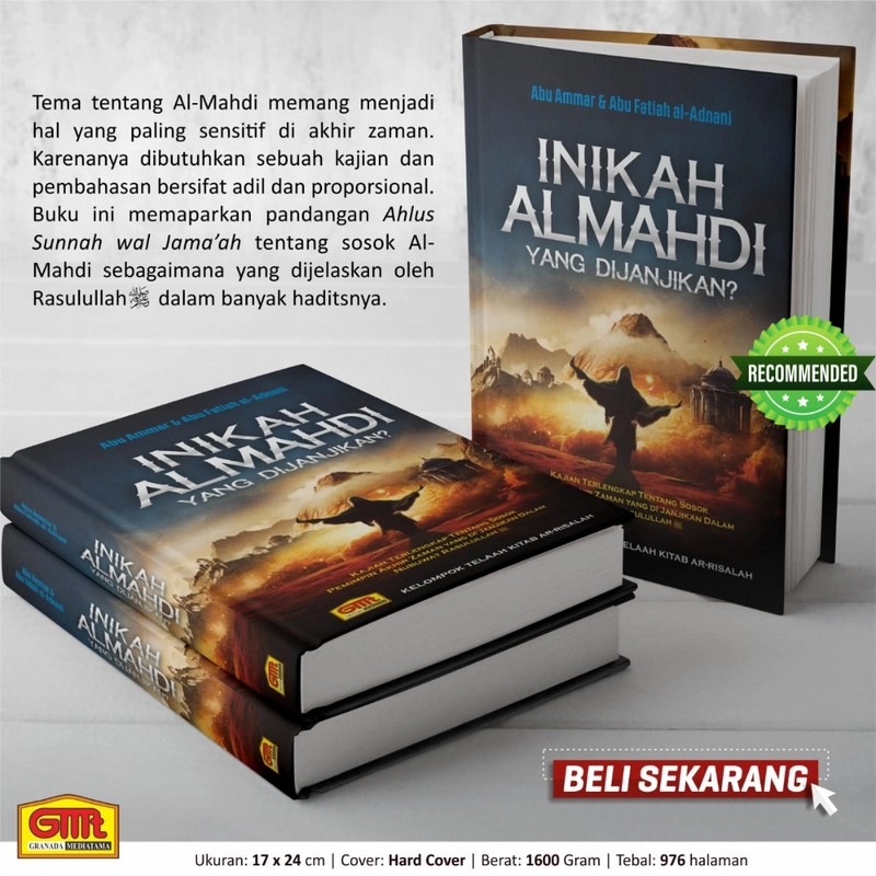Product image Pustaka Arafah - Inikah Al-Mahdi Yang Dijanjikan SC Soft Cover
