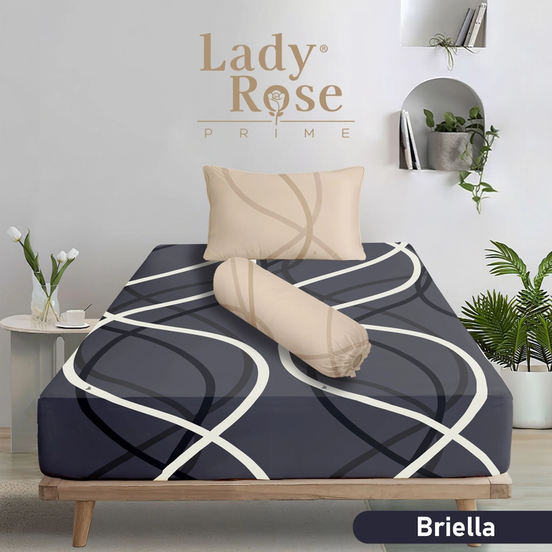 Product image Dylan 19 [TA] - Dylan 19 - Sprei Lady Rose Prime Extra Single 90x200 Tinggi 30cm 90x200 Tinggi 30cm Briella