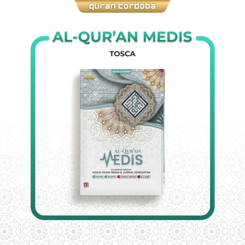 Product image Cordoba - Al Quran Medis A5 Hidup Sehat Cara Rosululloh Ragawi Ruhani Ala Nabi & Hikmah Ibadah A5 Random