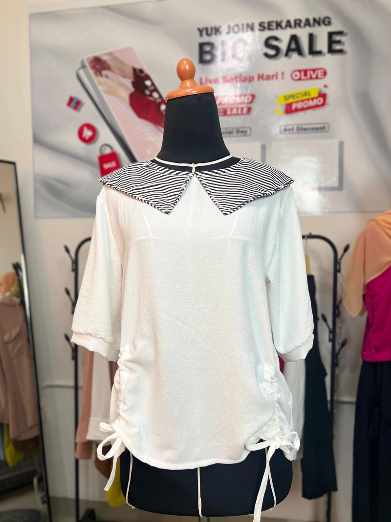 Product image Sseolshop - Diana Baju Atasan Wanita Terbaru M BW